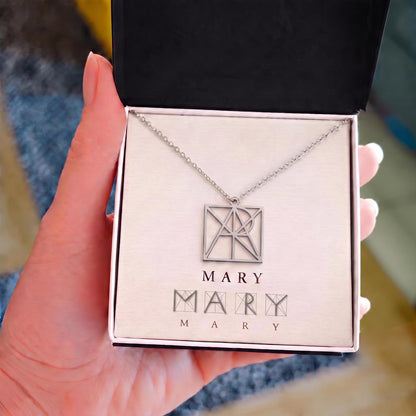 Custom Monogram Name Necklace