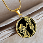 Hygieia Goddess Of Health Necklace