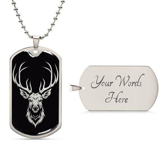 Deer Men's Necklace
