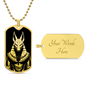 Custom Anubis Men's Necklace