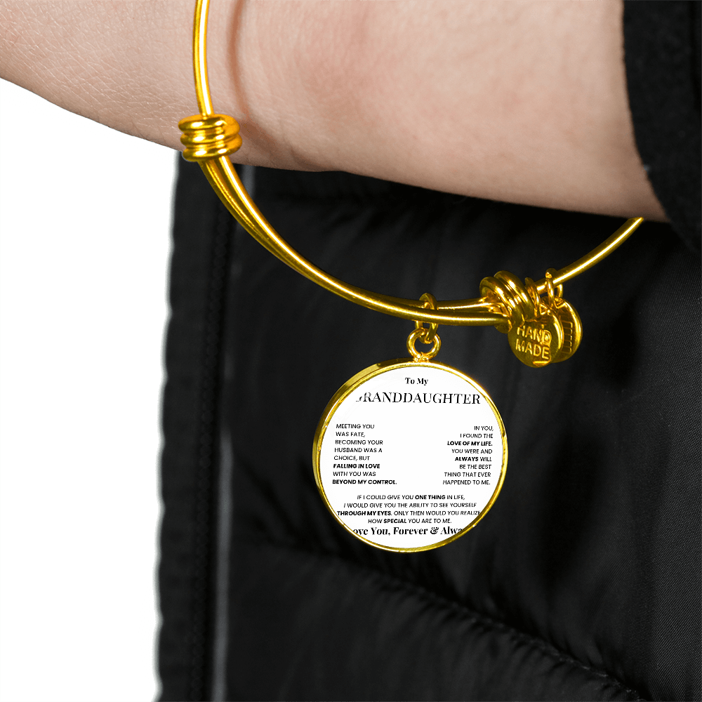 To My Granddaughter - Forever Love Necklace