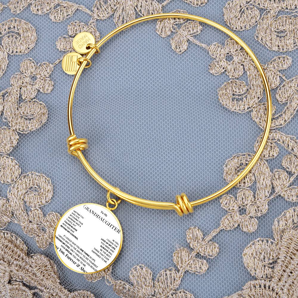 To My Granddaughter - Forever Love Necklace