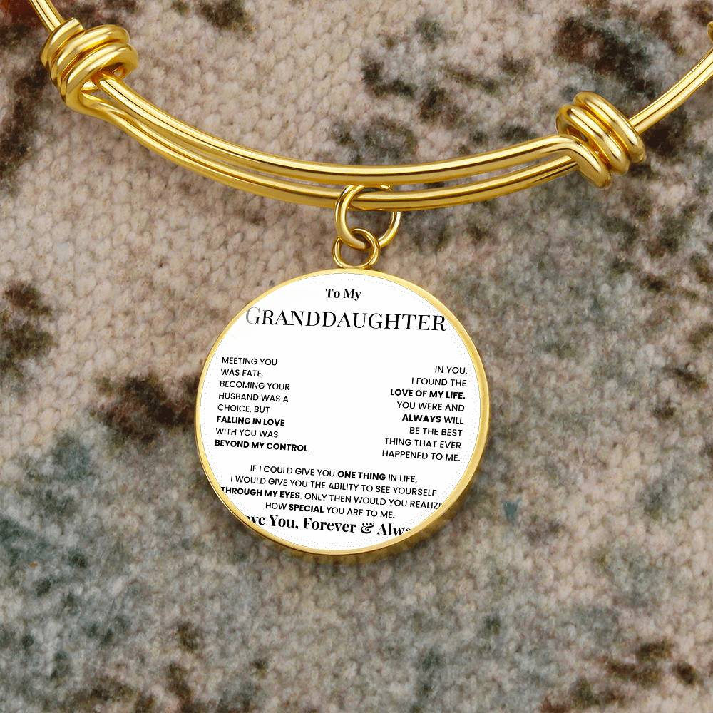 To My Granddaughter - Forever Love Necklace