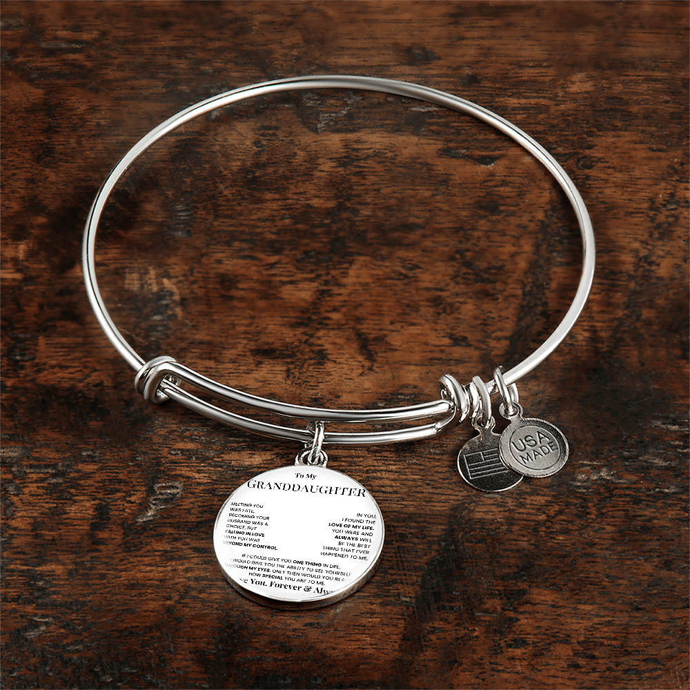 To My Granddaughter - Forever Love Necklace