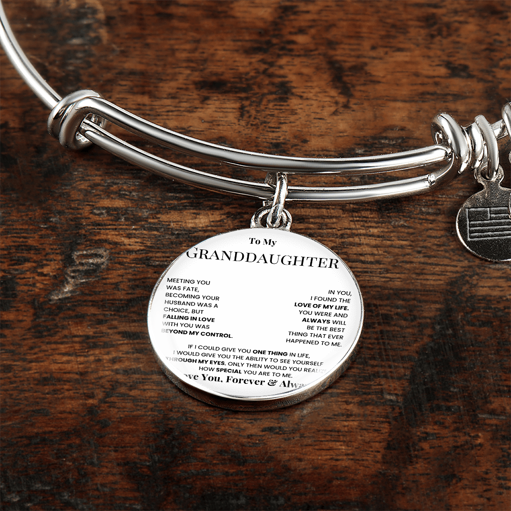 To My Granddaughter - Forever Love Necklace