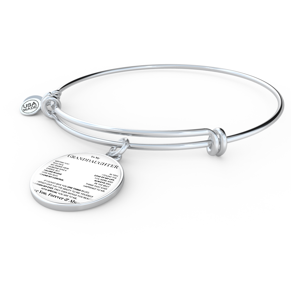 To My Granddaughter - Forever Love Necklace