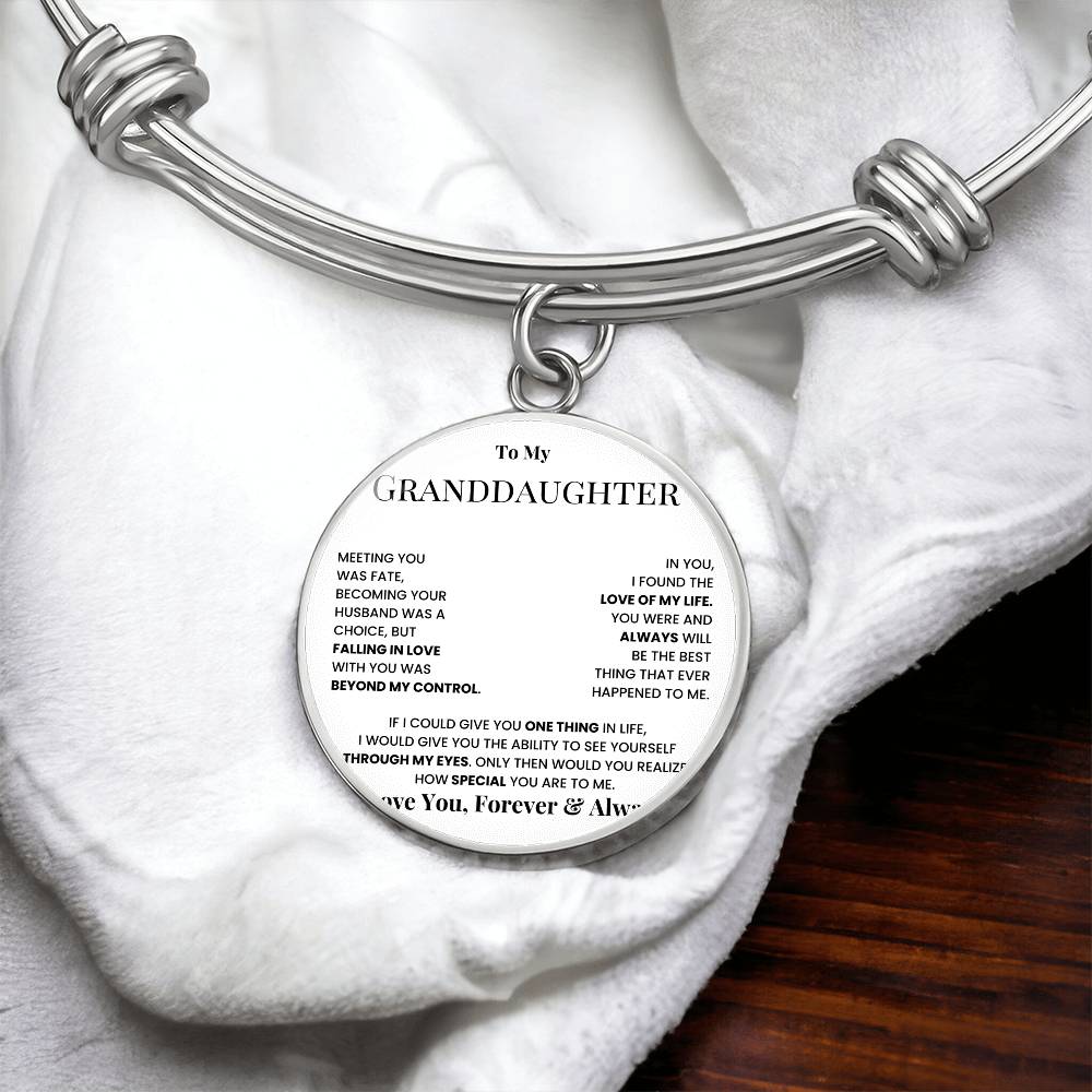 To My Granddaughter - Forever Love Necklace