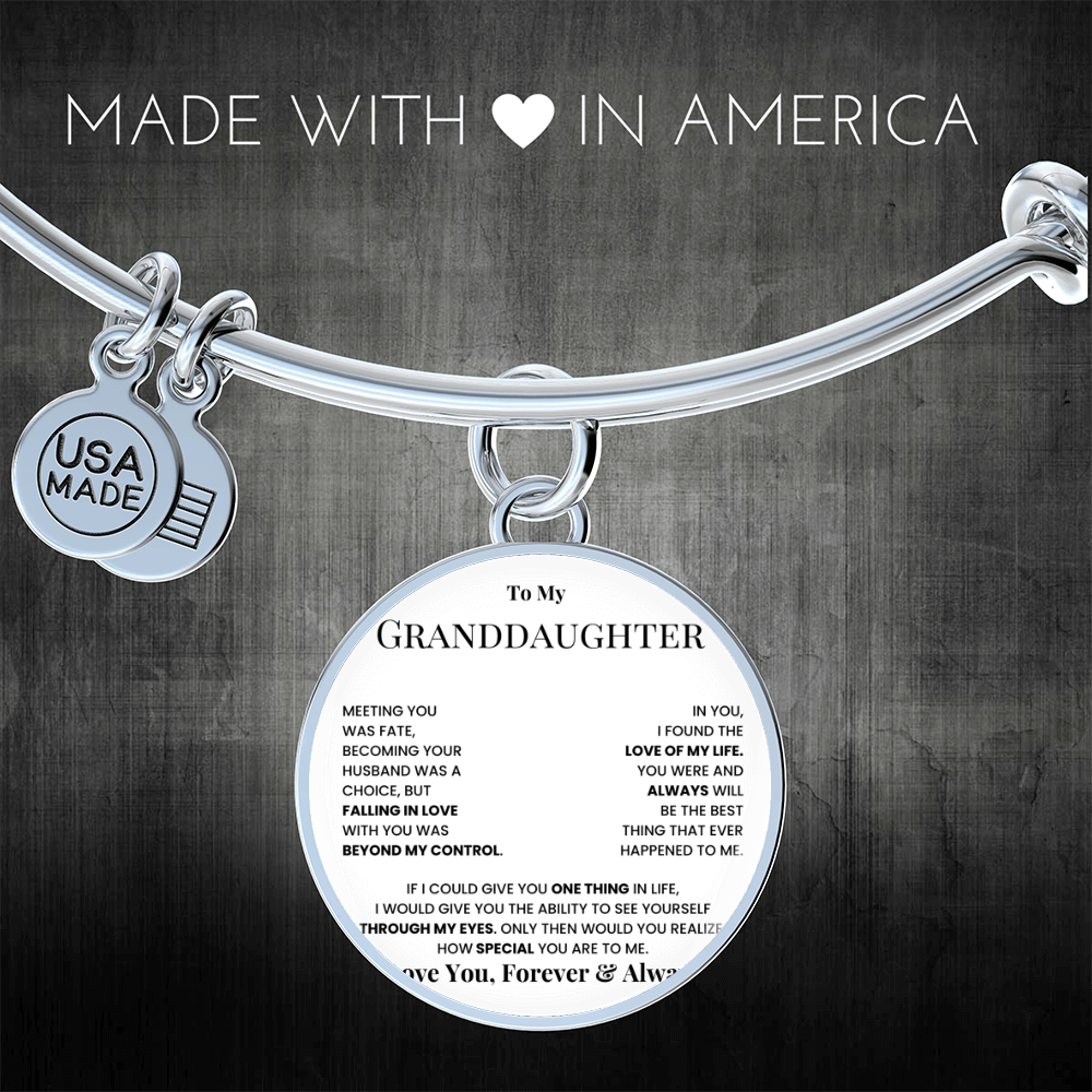 To My Granddaughter - Forever Love Necklace
