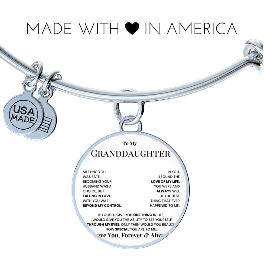 To My Granddaughter - Forever Love Necklace