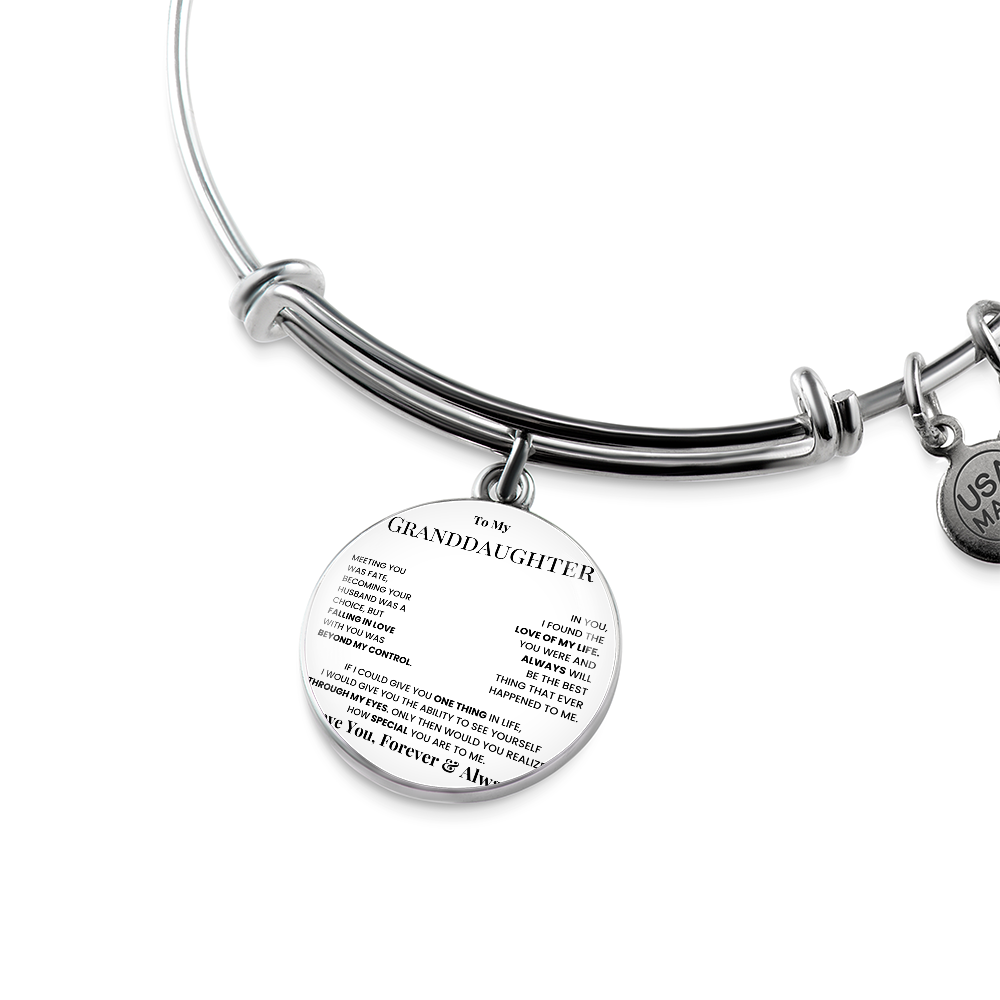 To My Granddaughter - Forever Love Necklace