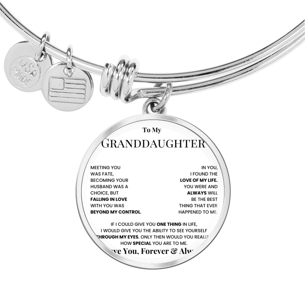 To My Granddaughter - Forever Love Necklace
