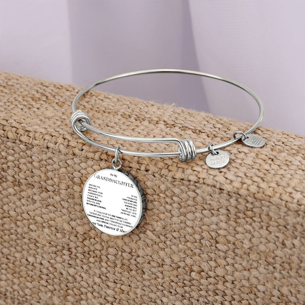 To My Granddaughter - Forever Love Necklace