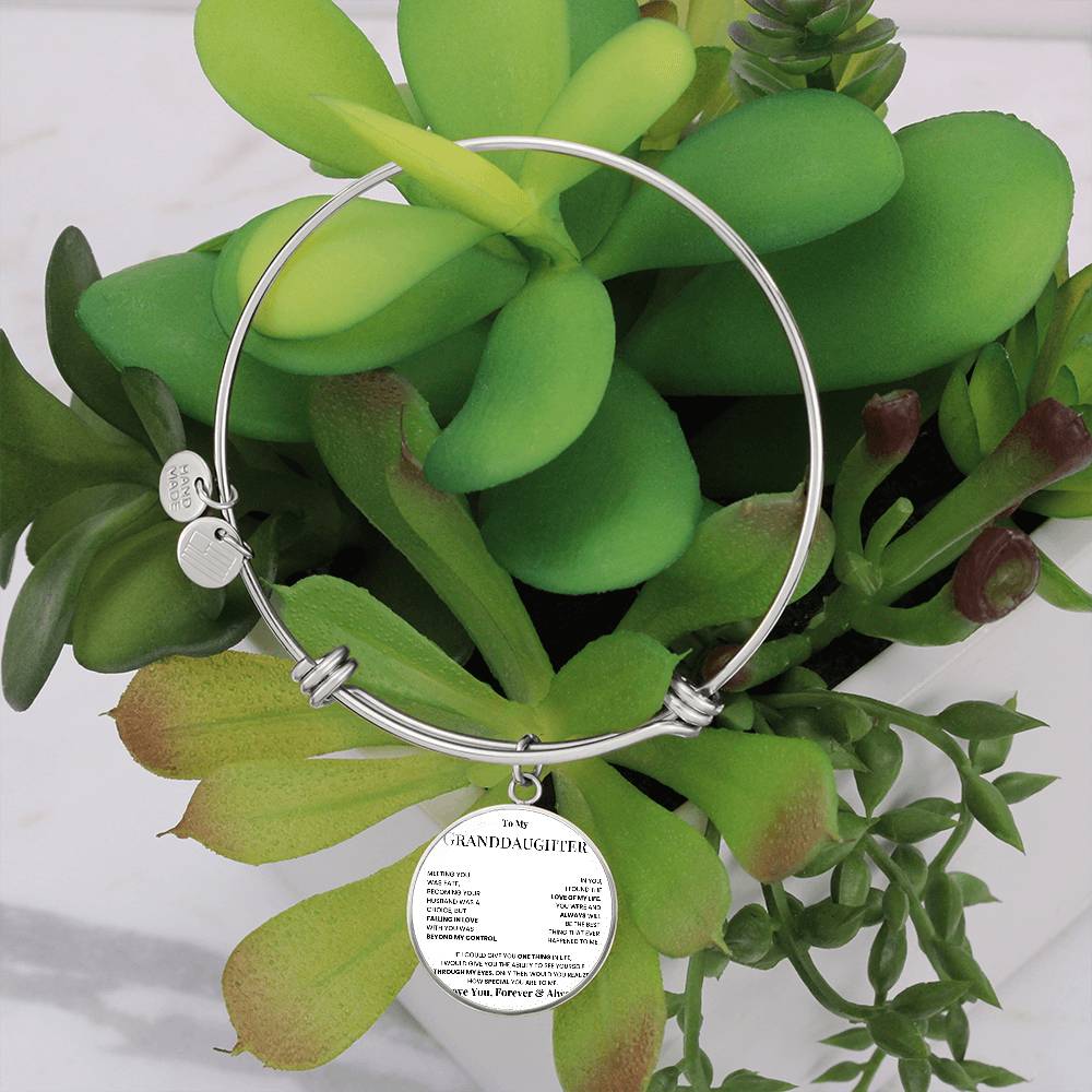 To My Granddaughter - Forever Love Necklace
