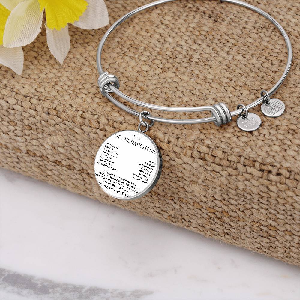 To My Granddaughter - Forever Love Necklace