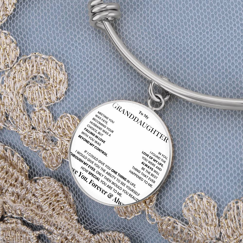 To My Granddaughter - Forever Love Necklace
