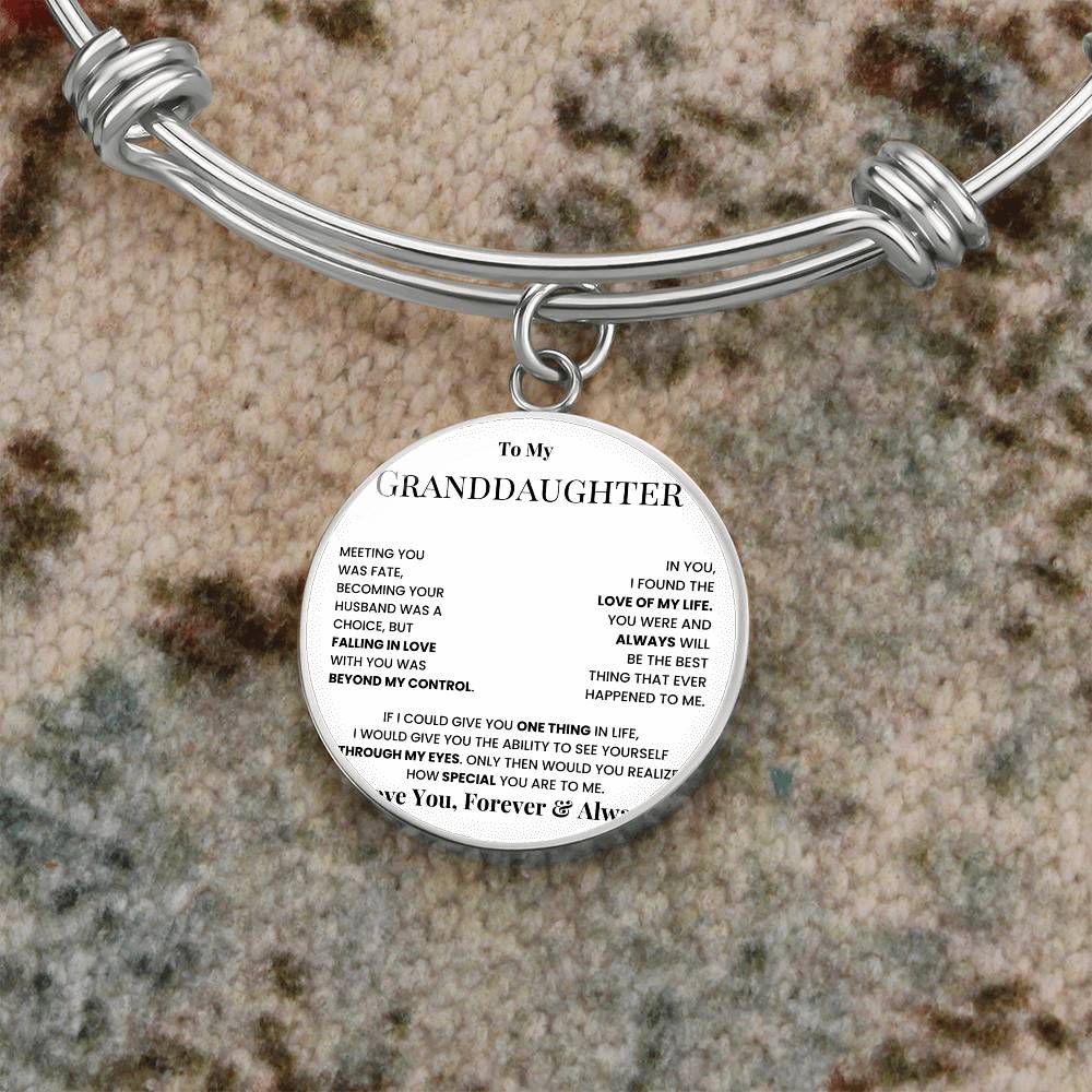 To My Granddaughter - Forever Love Necklace