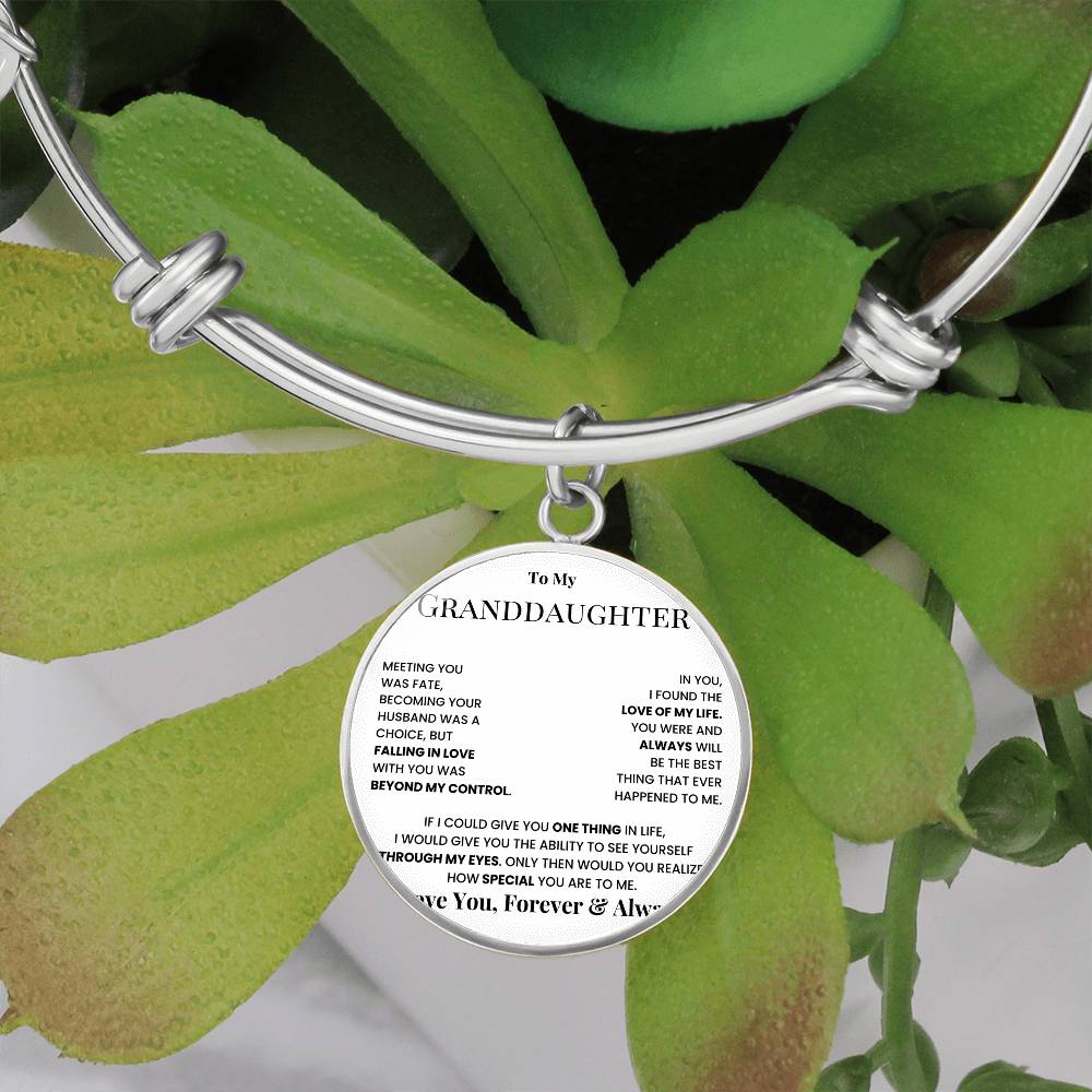 To My Granddaughter - Forever Love Necklace