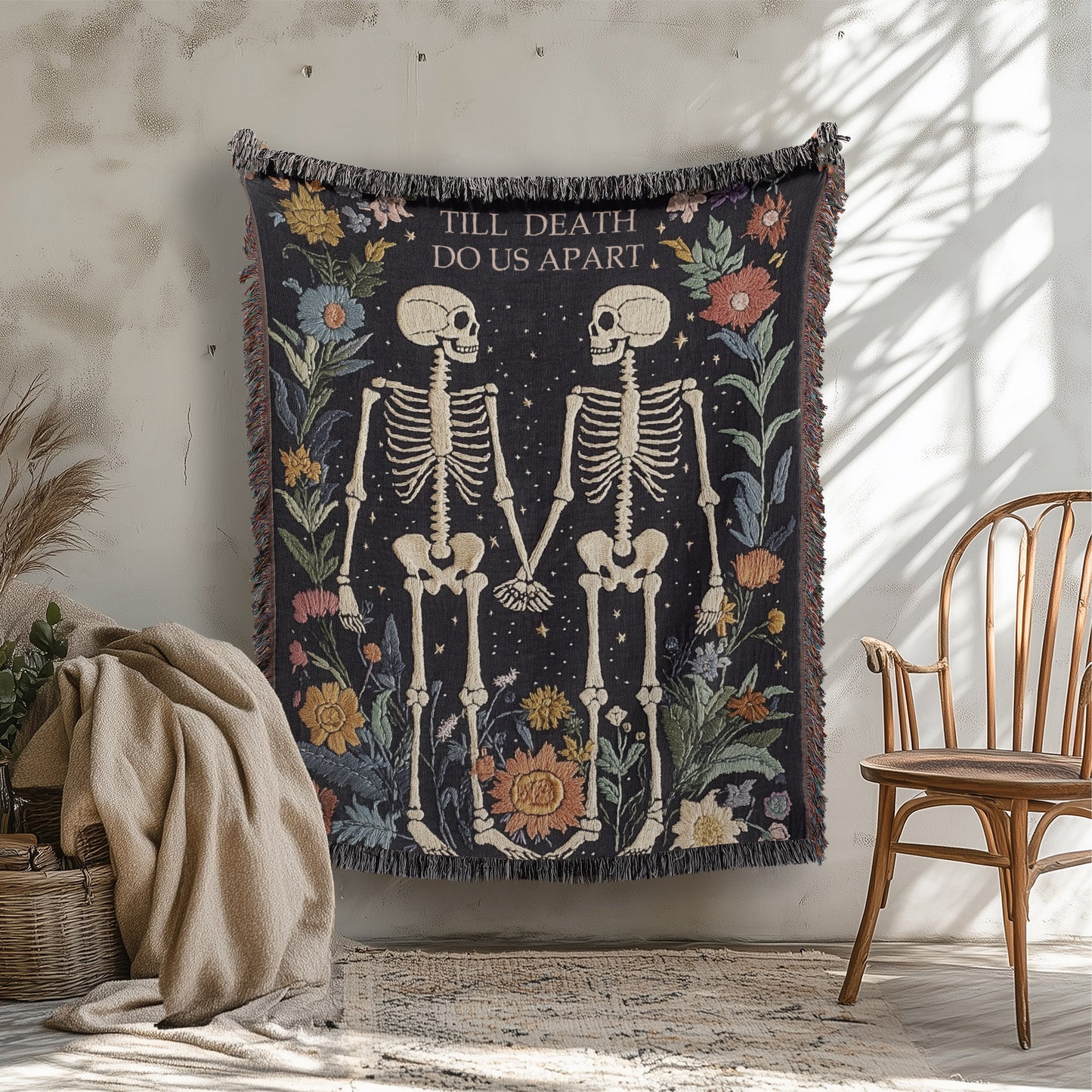 Till Death Do Us Apart - Woven Blanket