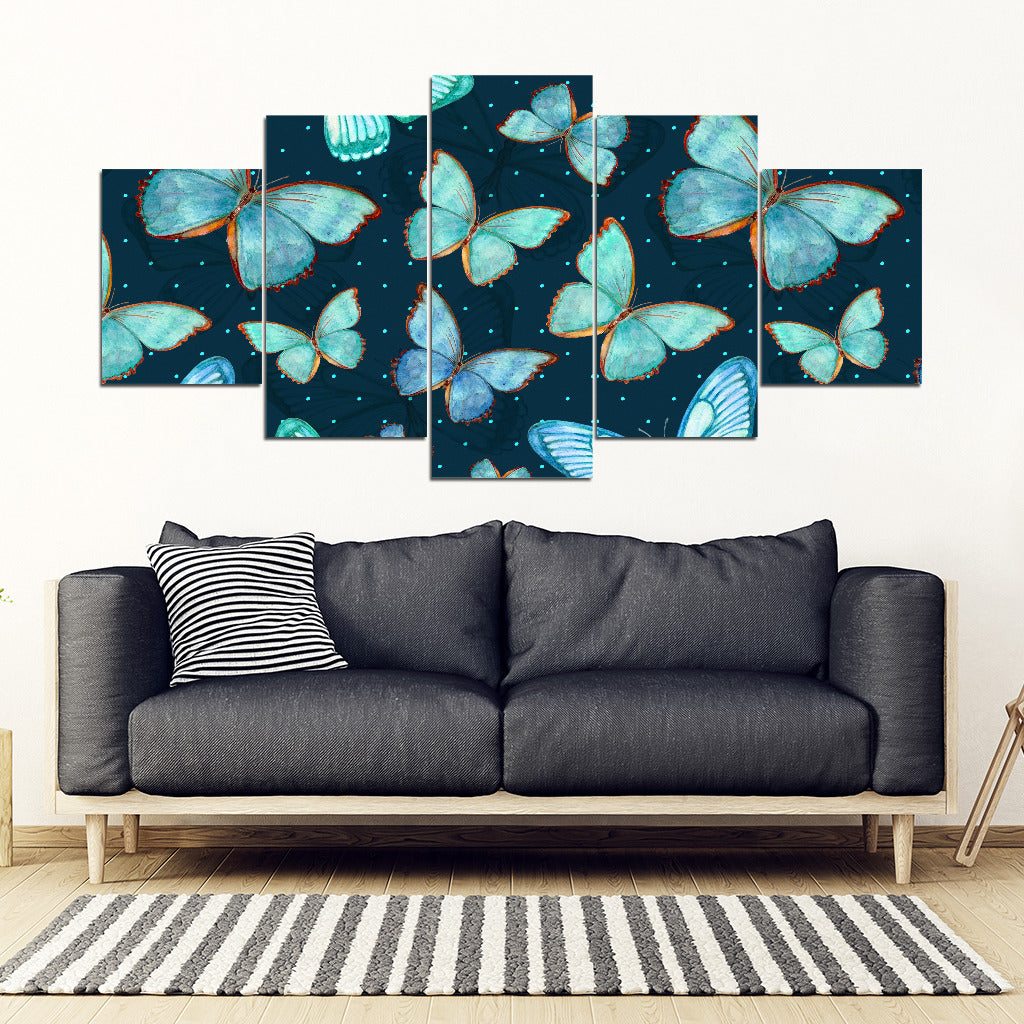 Butterfly Love Framed Canvas | woodation.myshopify.com