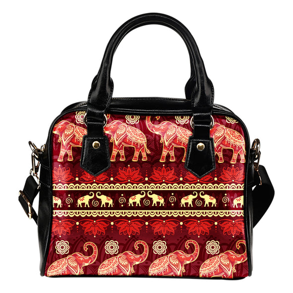 Elephant Shoulder Handbag | woodation.myshopify.com