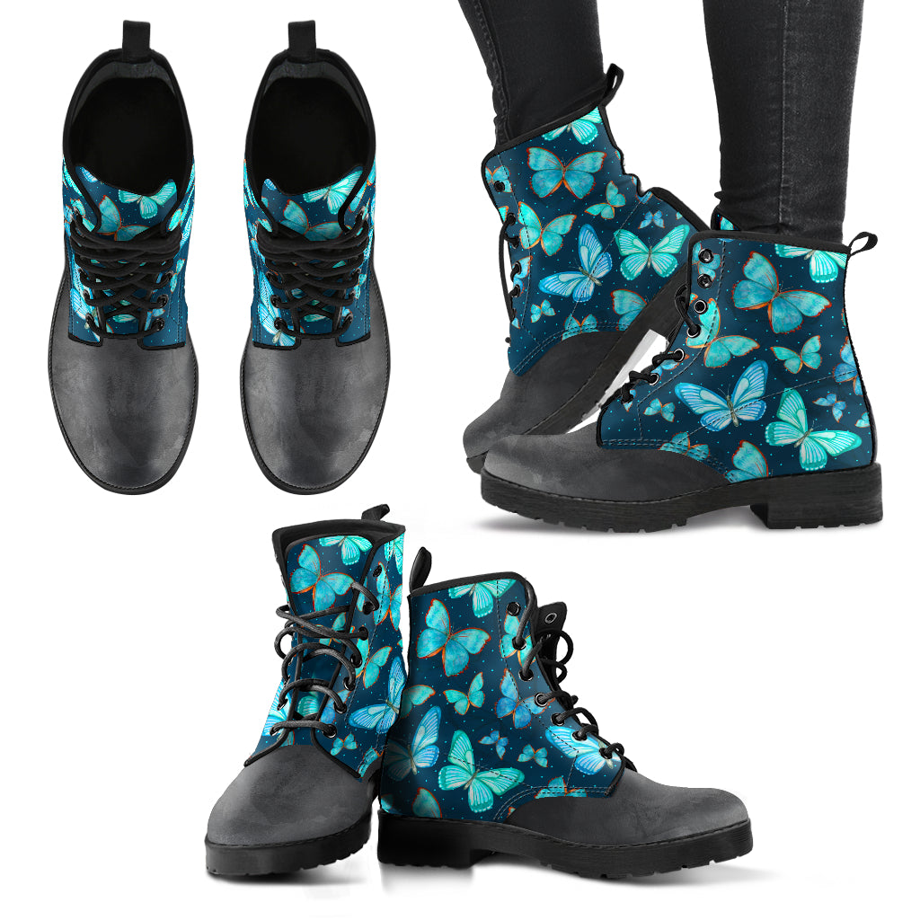 Mystical Butterfly Boots | woodation.myshopify.com