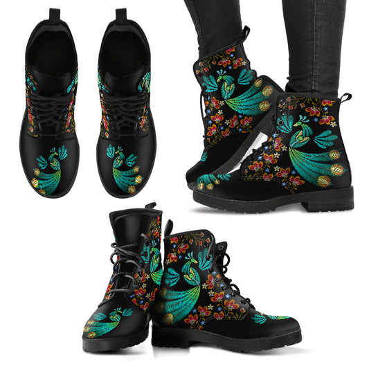 Bohemian Peacock Boots