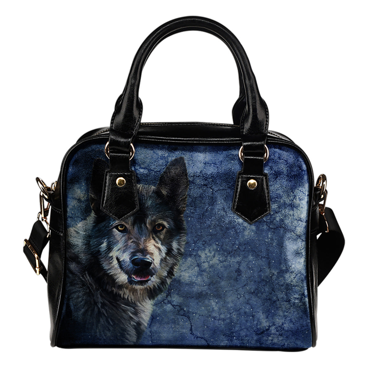 Wild Wolf Shoulder Bag | woodation.myshopify.com