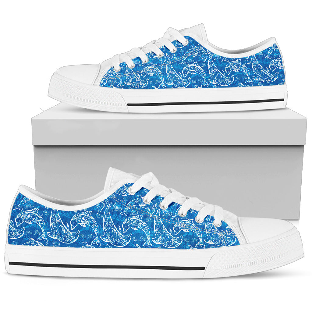 Dolphin Love Shoes | woodation.myshopify.com