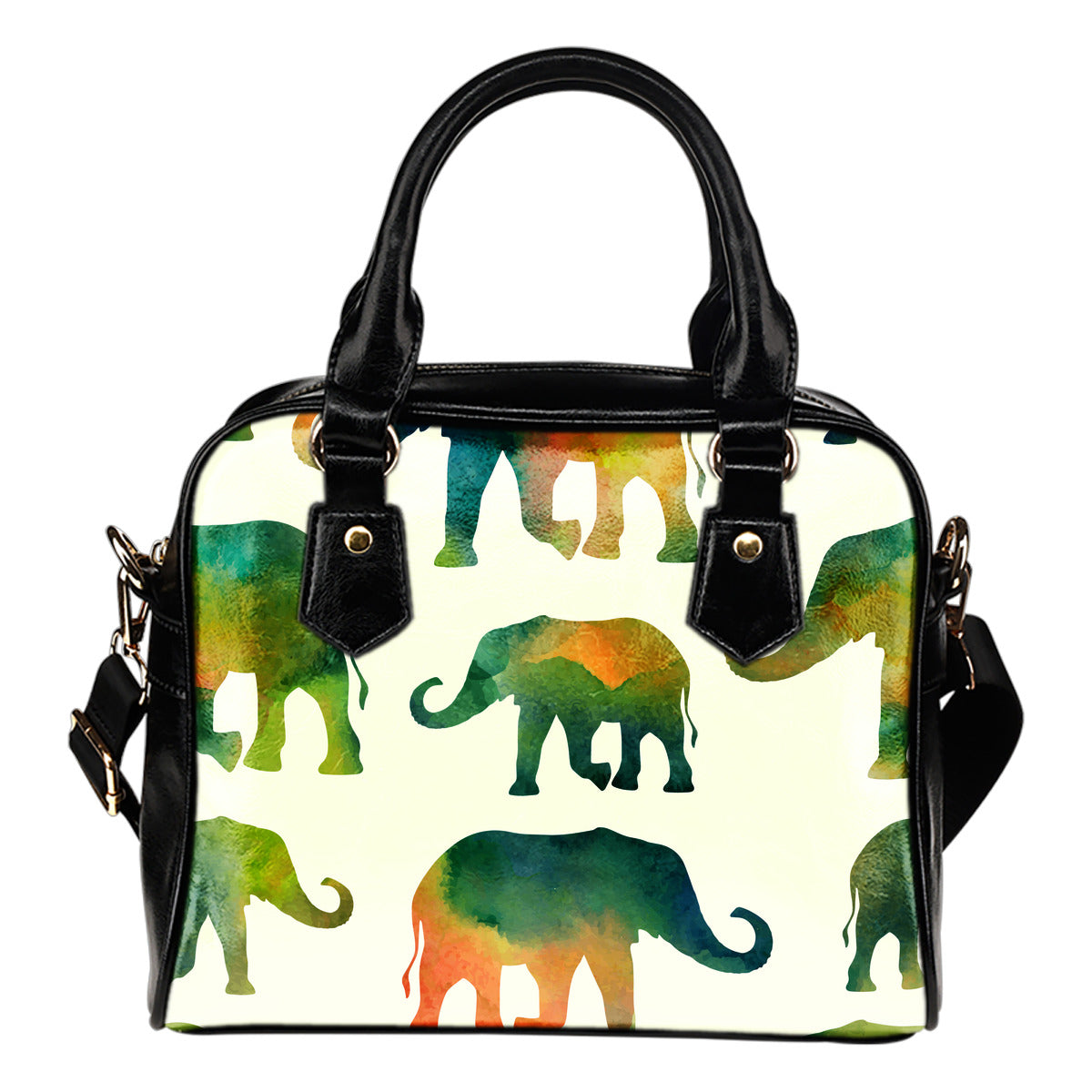 Watercolor Premium Shoulder Bag | woodation.myshopify.com