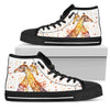 Giraffe Love High-Top Shoes