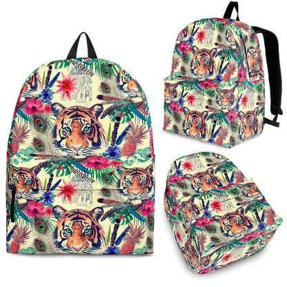 Bohemian Tiger Backpack | woodation.myshopify.com