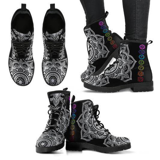 Spiritual Chakra Boots | woodation.myshopify.com