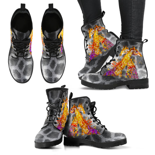 Giraffe Love Boots | woodation.myshopify.com