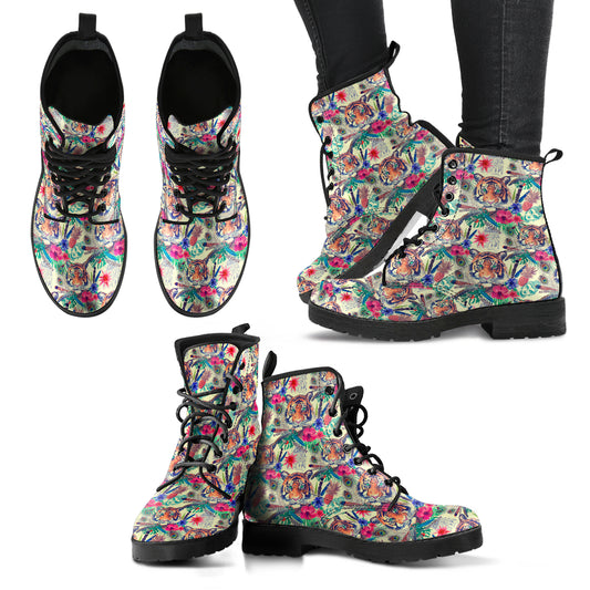 Bohemian Tiger Boots | woodation.myshopify.com