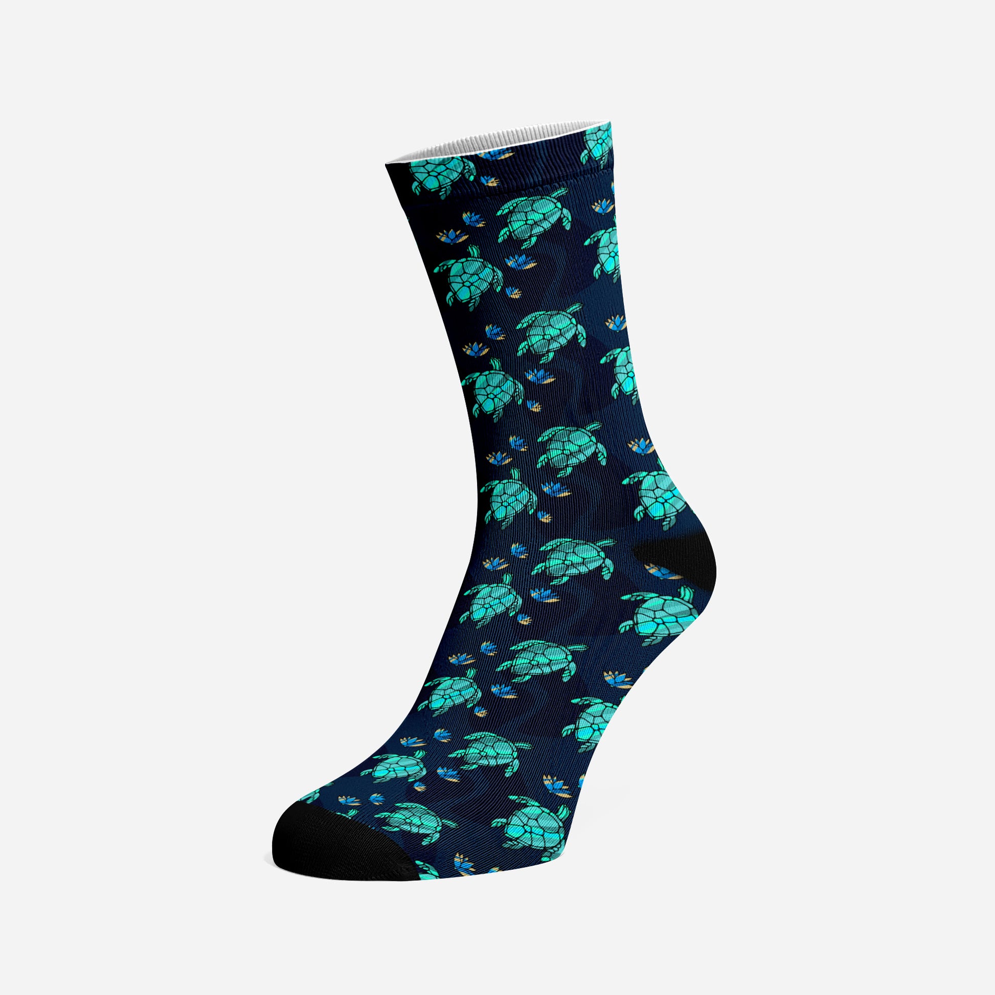 Women's Turtle Love Socks | woodation.myshopify.com