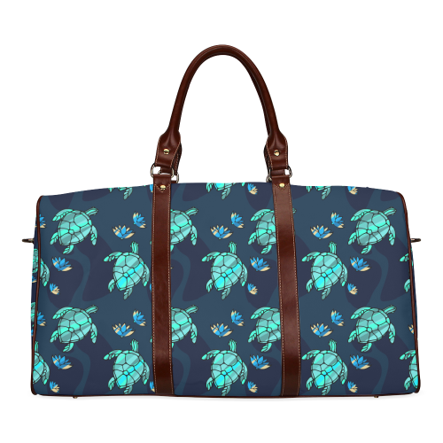 Turtle Love Premium Travel Bag | woodation.myshopify.com