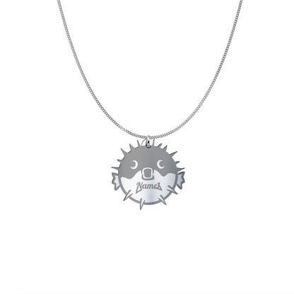 Puffer Fish Necklace