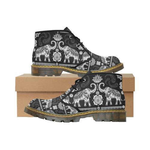 Women's Mandala Premium Chukka Boots | woodation.myshopify.com