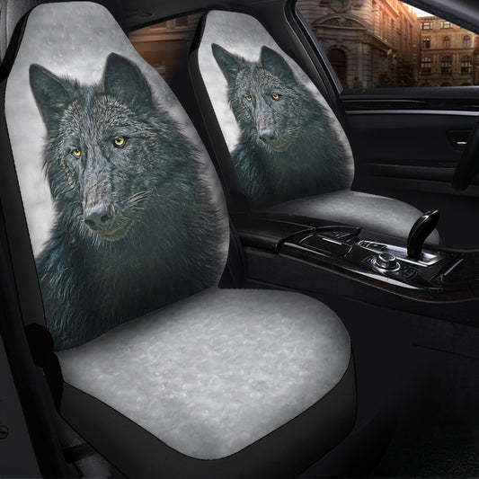 Spiritual Wolf Car Seat Covers | woodation.myshopify.com