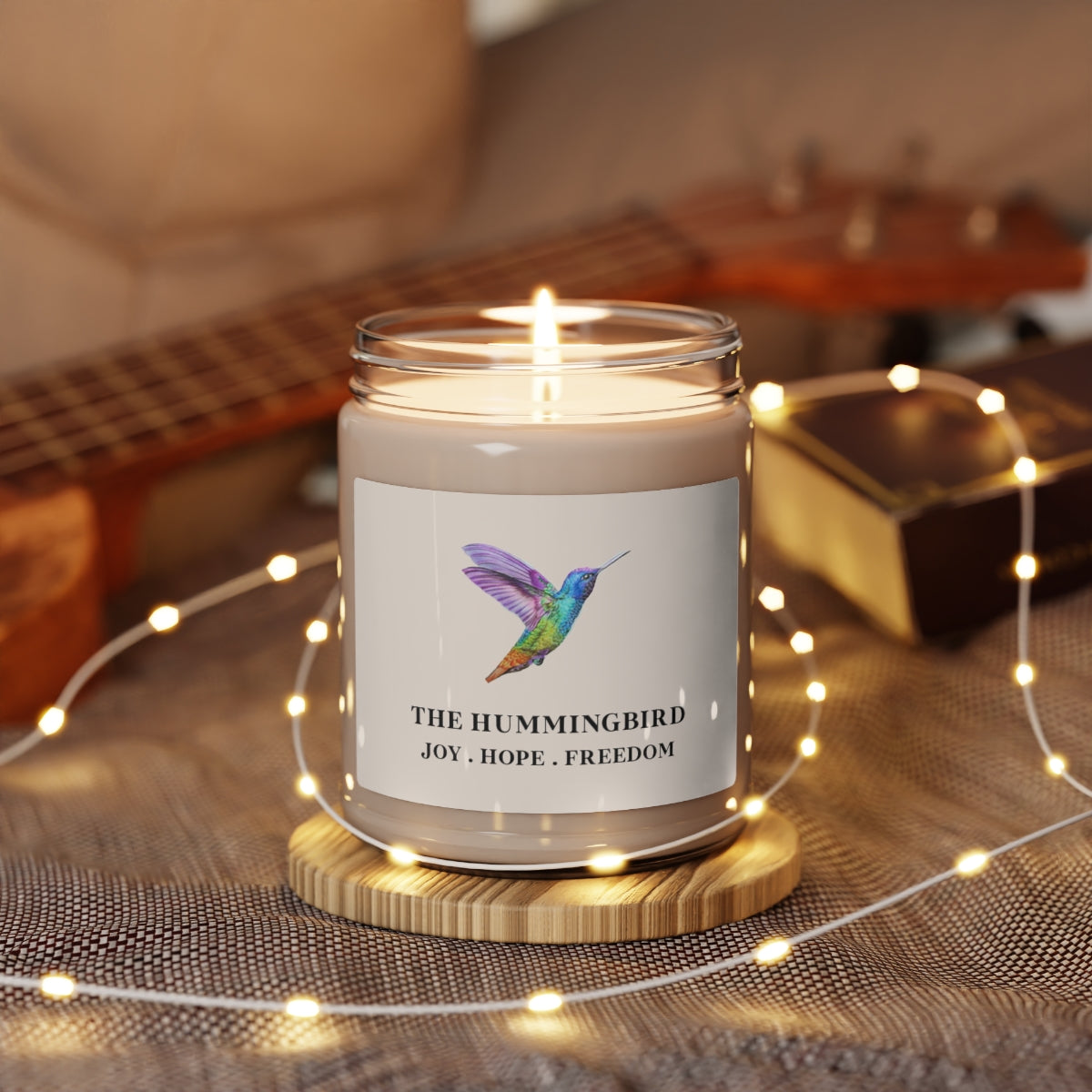 The Hummingbird  Scented Candle
