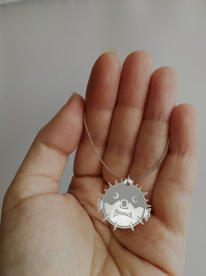 Puffer Fish Necklace