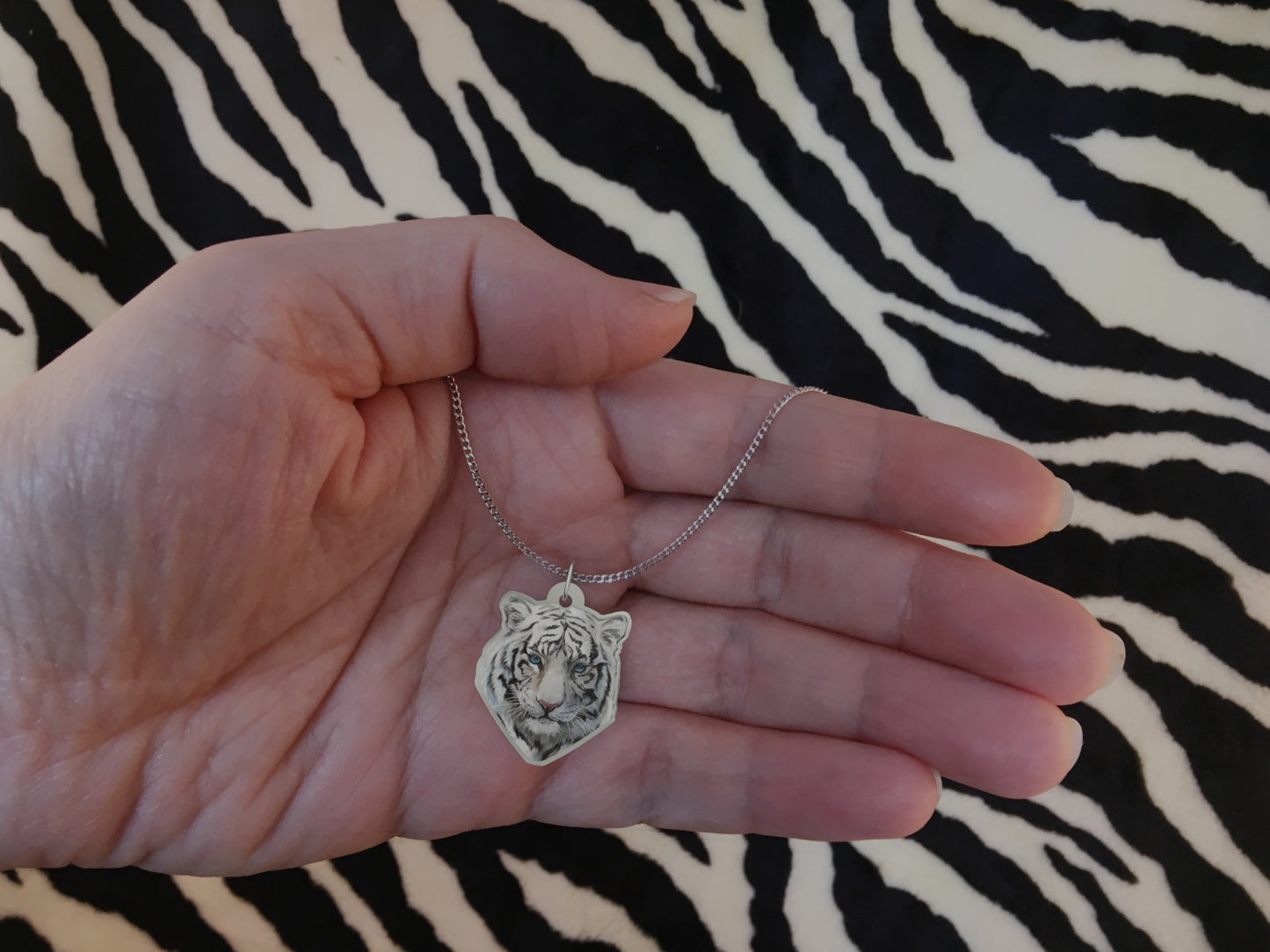 White Tiger Necklace