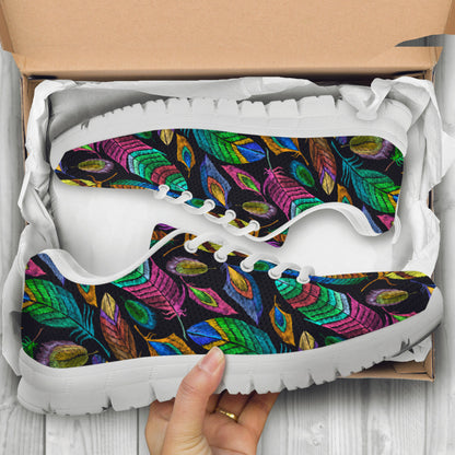 Bohemian Feather Sneakers | woodation.myshopify.com