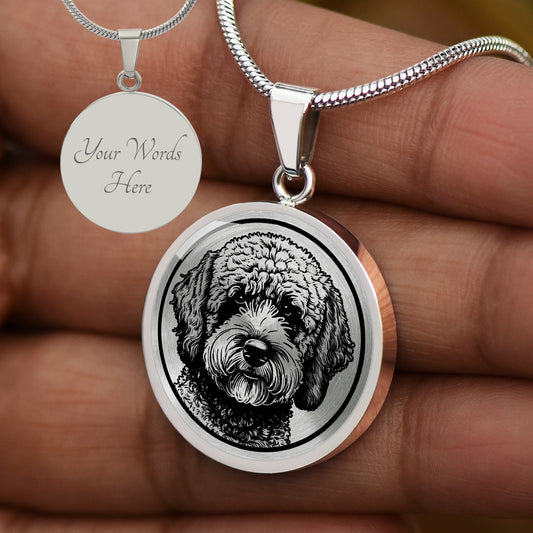 Custom Goldendoodle Necklace