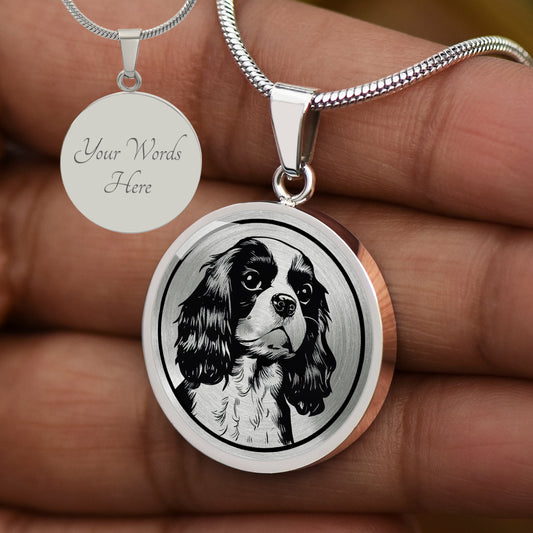 Personalized American Cocker Spaniel Necklace