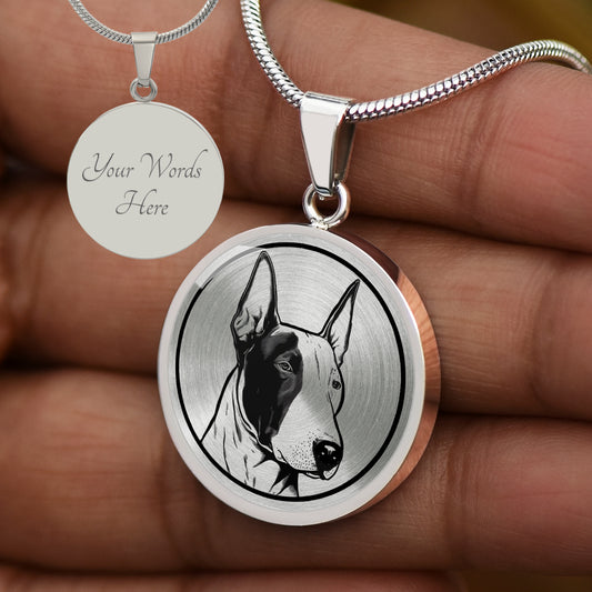 Personalized Bull Terrier Necklace