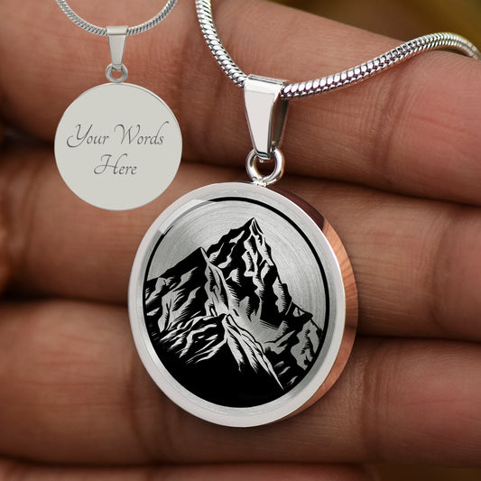 Personalized Everest Necklace