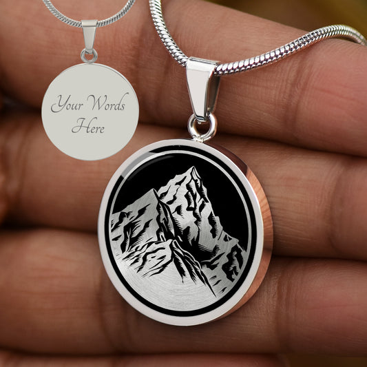 Personalized Everest Necklace