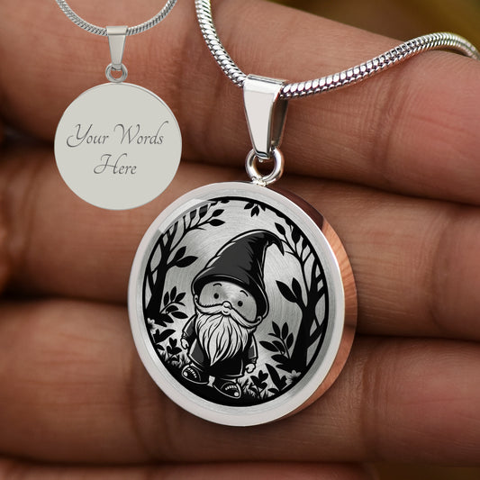 Personalized Gnome Necklace