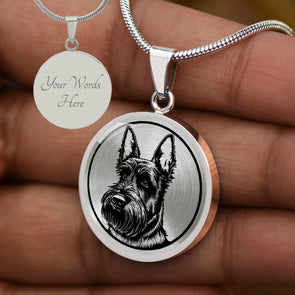 Personalized Scottish Terrier Necklace